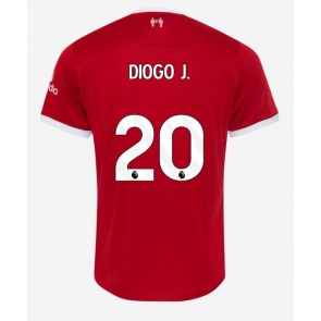 Liverpool Diogo Jota #20 Koszulka Podstawowych 2023-24 Krótki Rękaw